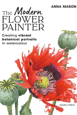 the modern flower painter creating vibrant botanical portraits in watercolour