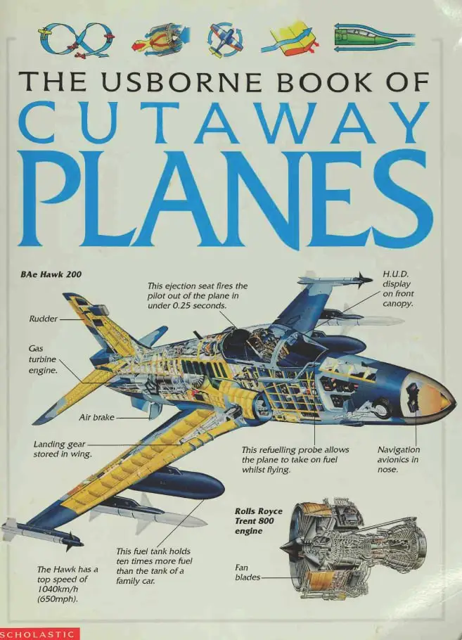 the usborne book of cutaway planes