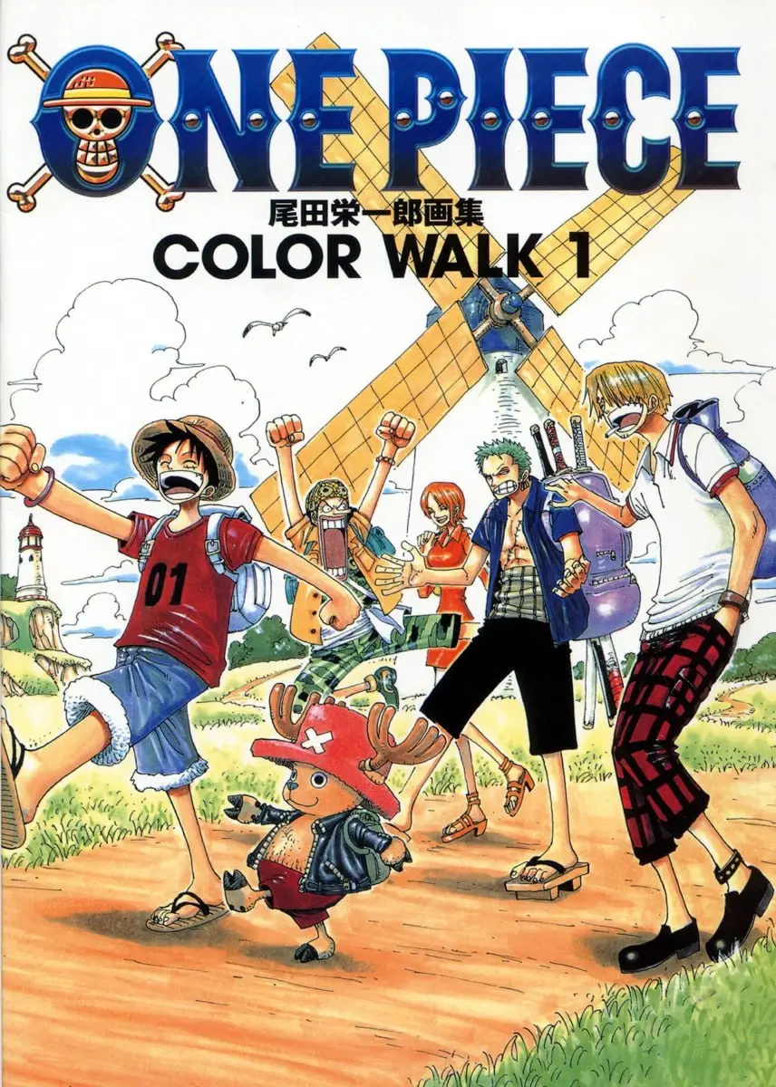 one piece color walk art book vol 1