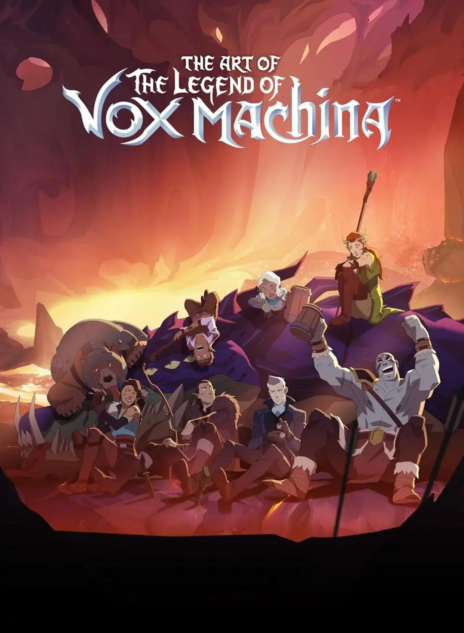 the art of the legend of vox machina