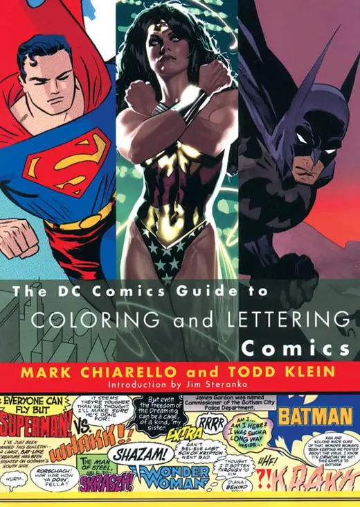 the dc comics guide to coloring and lettering comics