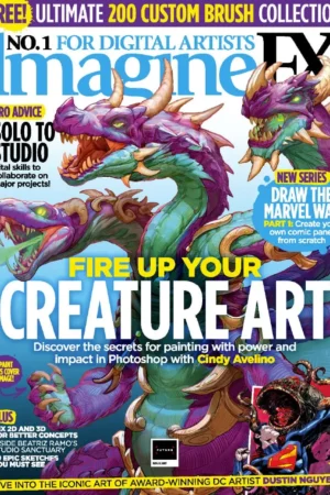 2023 imaginefx fire up your creature art