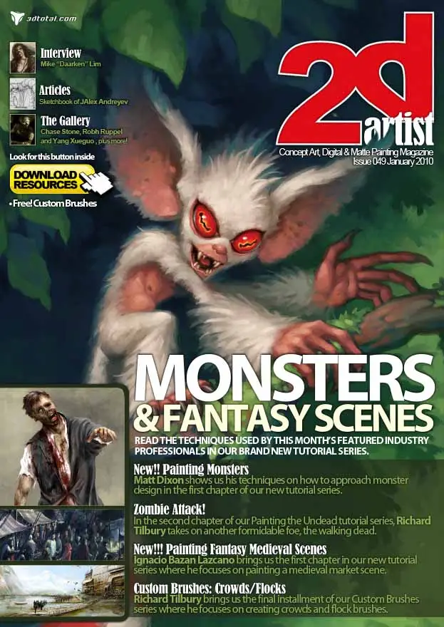 2dartist issue 049 jan