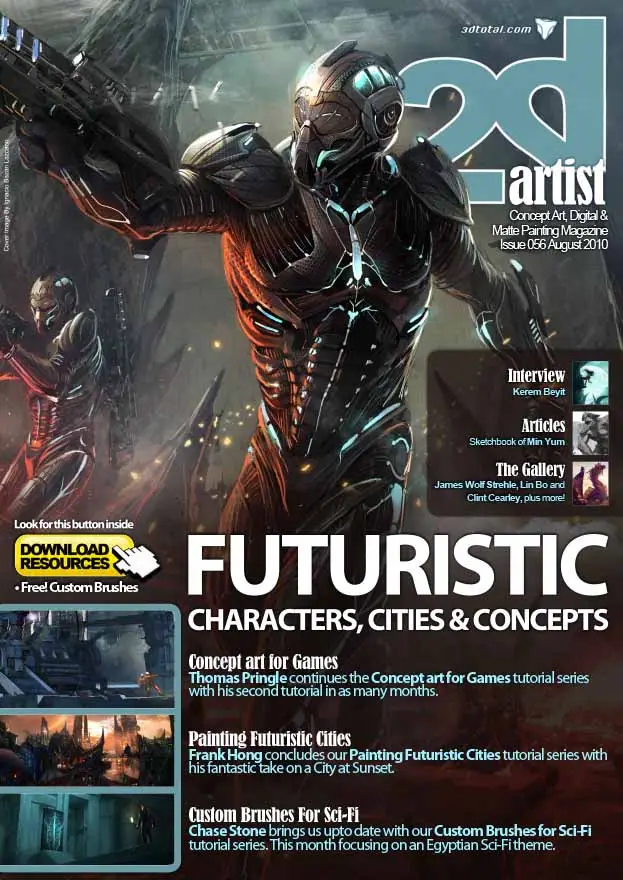 2dartist issue 056 aug