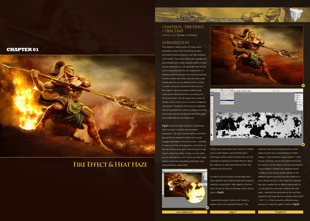 3dtotals photoshop post effects download only3