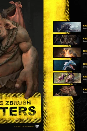 3dtotals zbrush monsters download only2