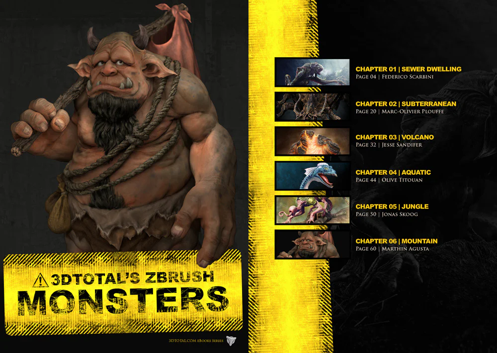 3dtotals zbrush monsters download only2