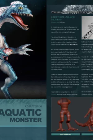 3dtotals zbrush monsters download only6