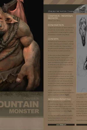 3dtotals zbrush monsters download only8