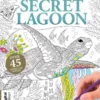 adult colouring book lets colour secret lagoon free postage