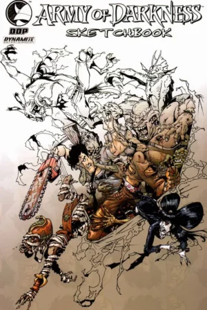 army of darkness sketchbook lot of 2 shop till you d