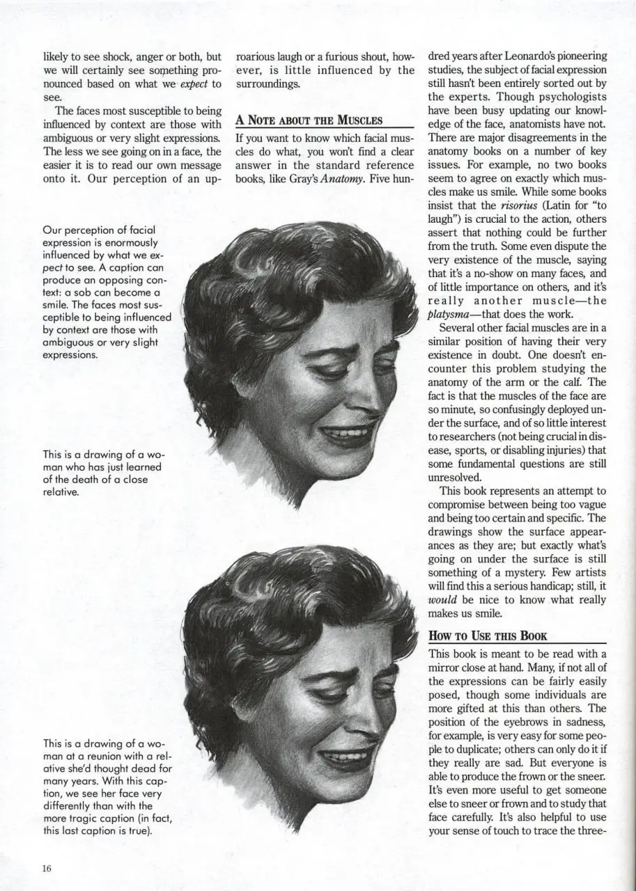 artists complete guide to facial expressions 2