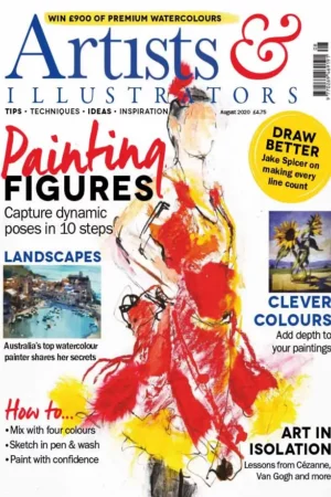 artists illustrators magazine august 2020 back issue