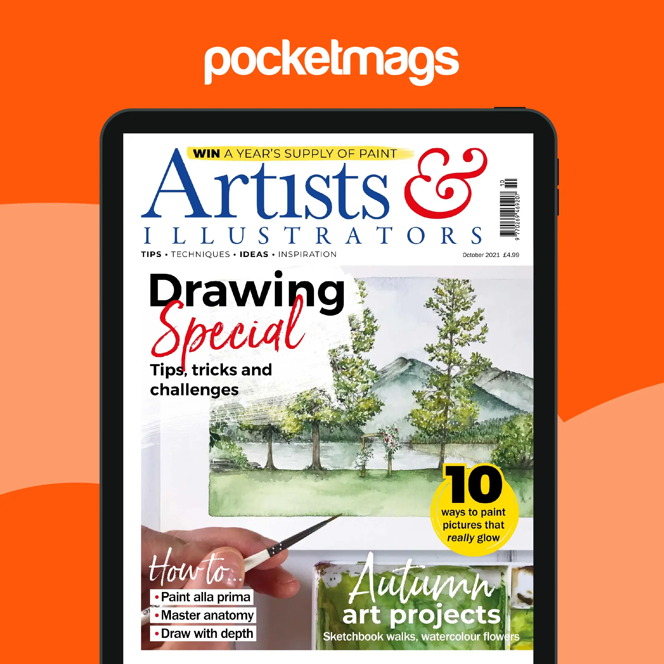 artists illustrators magazine october 2021 back issue3