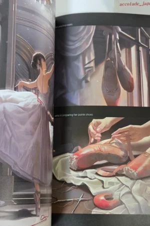 ballerina 1 bangsom original art book a420p doujinshi c10413
