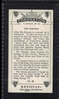 coronation thrones 80 year old english card 483