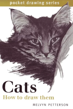 cats and how to draw them hardback book melvyn petterson used