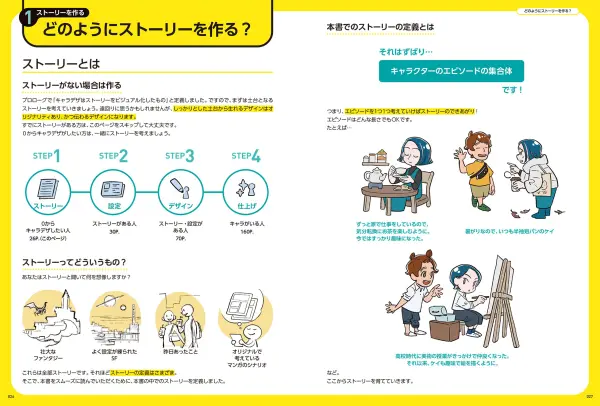 character design for storytelling by izucchi4