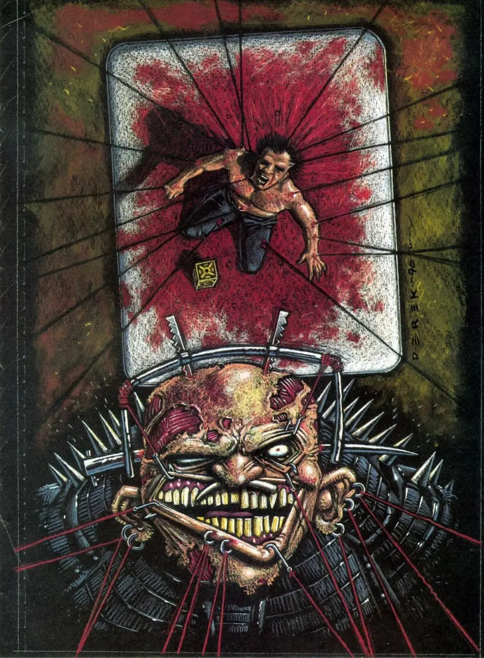 clive barkers hellraiser posterbook1991 with art by mike mignola 2
