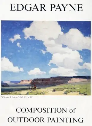composition of outdoor painting by edgar payne