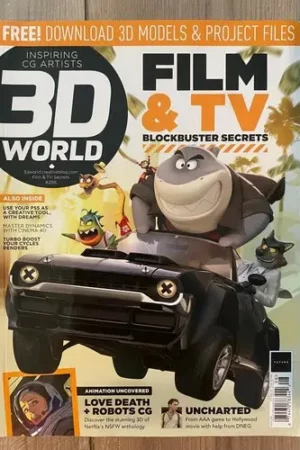 cover image 3d world mag iss 288 film