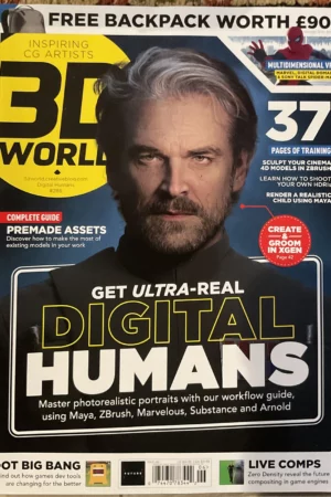 cover image 3d world mag issue 286 digital