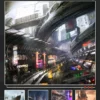 cover image 3dtotals painting futuristic cities download only