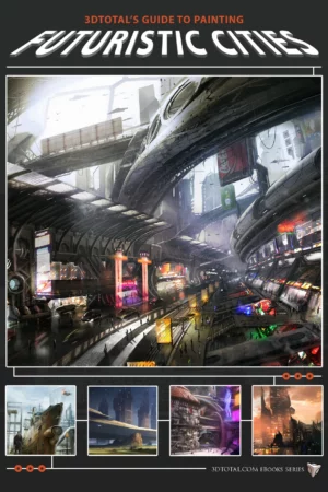 cover image 3dtotals painting futuristic cities download only