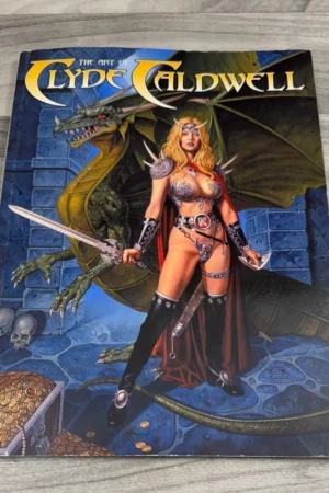 cover image art of clyde caldwell gallery dragon