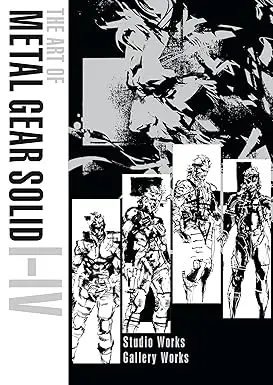 cover image art of metal gear solid i iv hc studio works gallery works