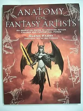 cover image anatomy for fantasy artists an illustrator
