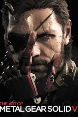 cover image art of metal gear solid v by konami 2016 hardcover