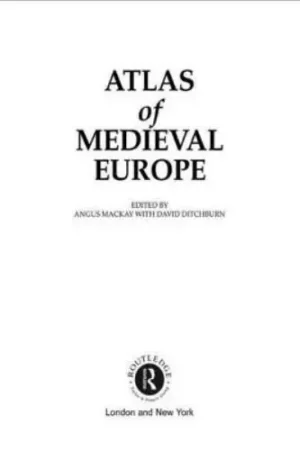 cover image atlas of medieval europe by david