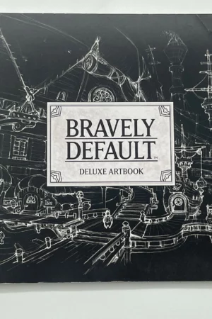 cover image bravely default deluxe artbook from collector