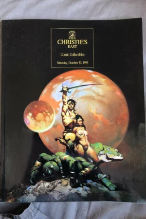 cover image christie s east comic collectibles auction