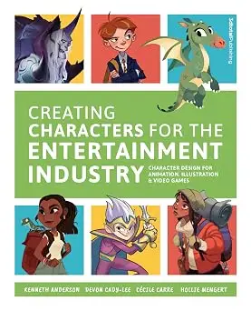 cover image creating characters for the entertainment industry