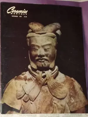 cover image ceramics monthly november 1980