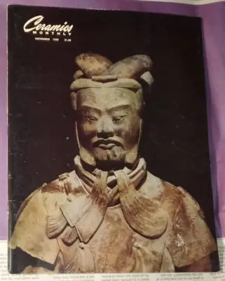 cover image ceramics monthly november 1980