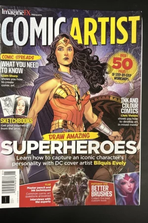 cover image comic artist imagine fx magazine draw