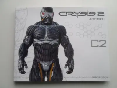 cover image crysis 2 nano edition art book large 175 pages new rare collectors item