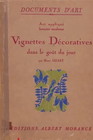 cover image decorative medallions in french taste 1922 gillet henri