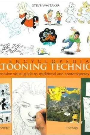 cover image encyclopedia of cartooning techniques a comprehensive