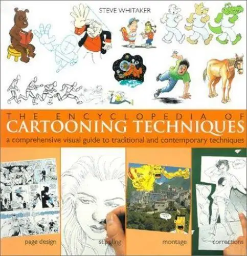 cover image encyclopedia of cartooning techniques a comprehensive