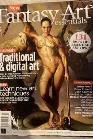 cover image fantasy art essentials issue 11 magazine