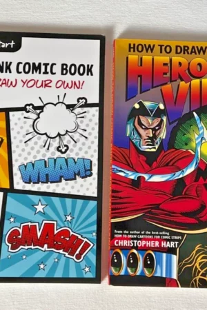cover image how to draw comic book heroes