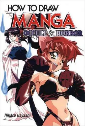 cover image how to draw manga occult and horror by hikaru hayashi 2001 trade paperback