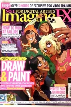cover image imagine fx magazine no 1 for