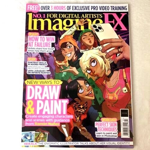 cover image imagine fx magazine no 1 for