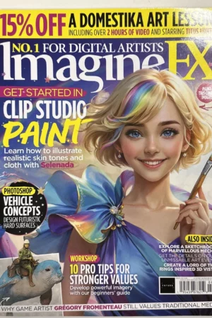 cover image imagine fx magazine get started in