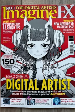 cover image imaginefx become a digital artist no